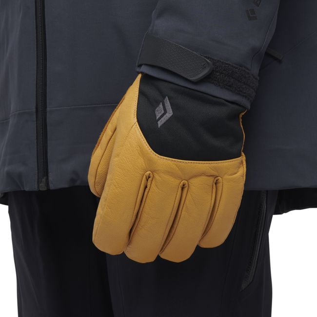 Black Diamond Legend lederhandschuhe, natur-anthrazit