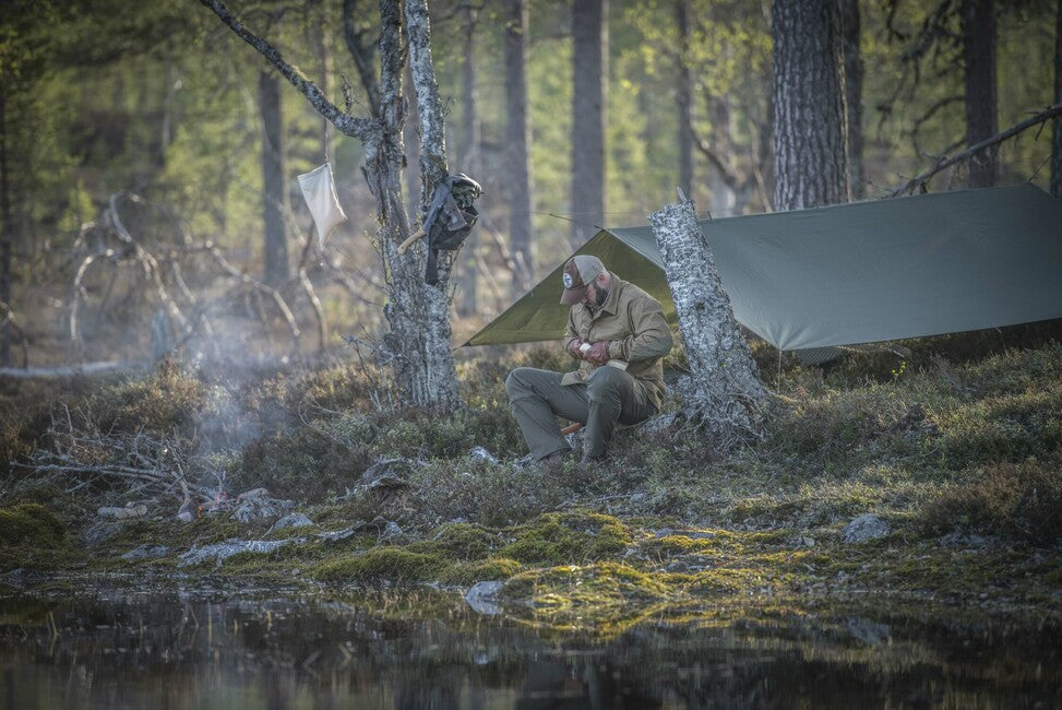 Helikon-Tex Supertarp Plane schwarz 3 x 3 m