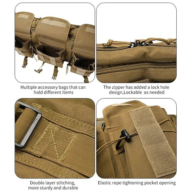DRAGOWA TACTICAL Falcon gewehrtasche, kojote
