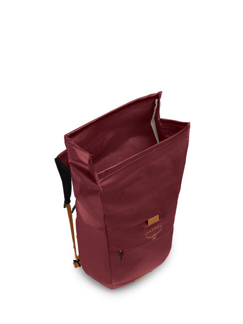 OSPREY TRANSPORTER ROLL TOP, red mountain