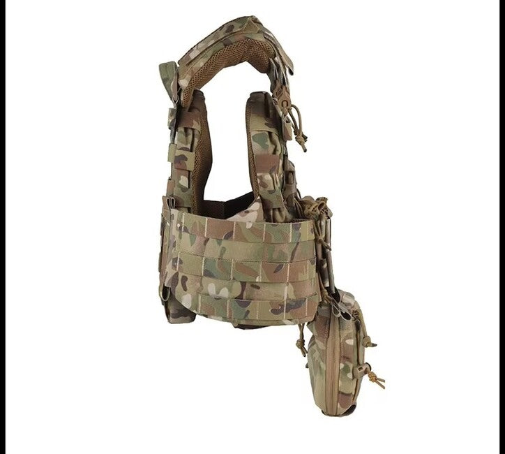 DRAGOWA TACTICAL Raven Taktische Weste, grau