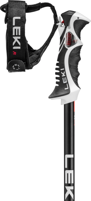 LEKI Bold Lite S dunkel-anthrazit-hellrot-schwarz