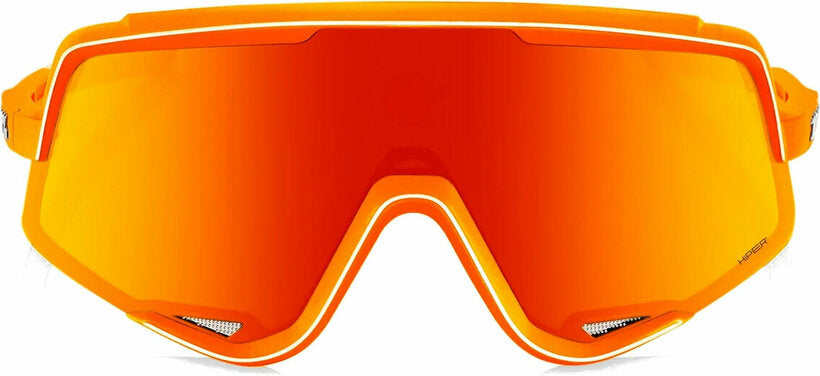 100% Sonnenbrille Glendale, Soft Tact Neon Orange