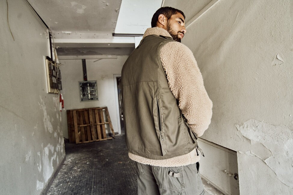 Brandit Jagdweste, beige