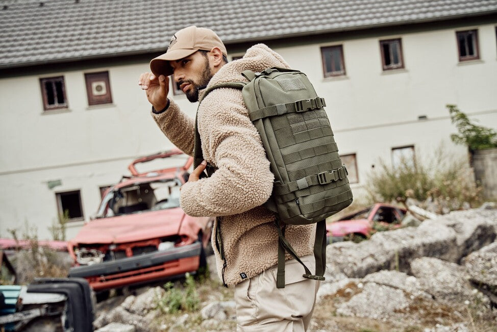 Brandit US Cooper Daypack Backpack, Woodland 11L