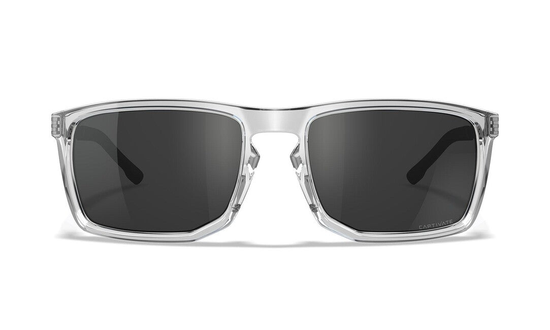 WILEY X Axe Captivate Grey/ Gloss Crystal Clear