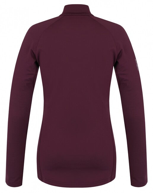 HUSKY Tromi Zip damen thermo-shirt mit reißverschluss , violett