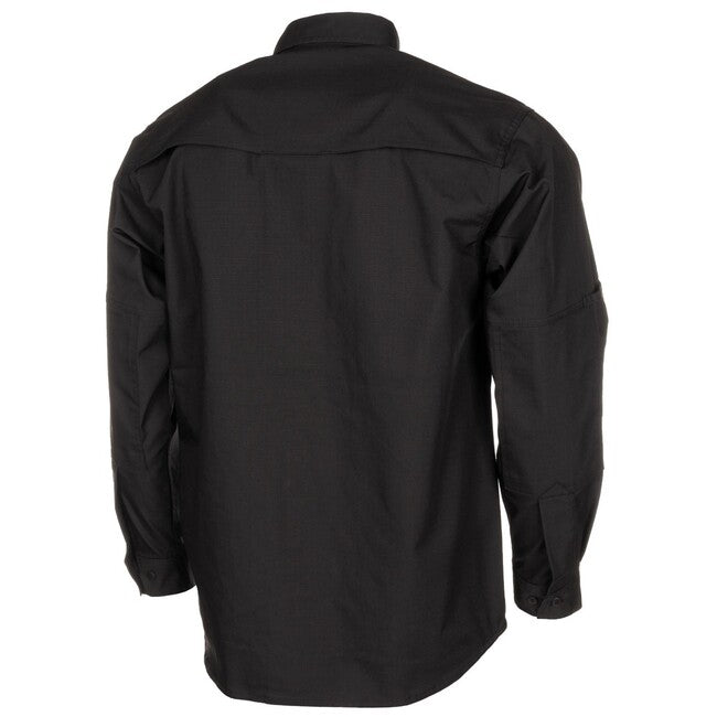 MFH Professional T-Shirt Attack Langarm, potiahnute teflonom, schwarz