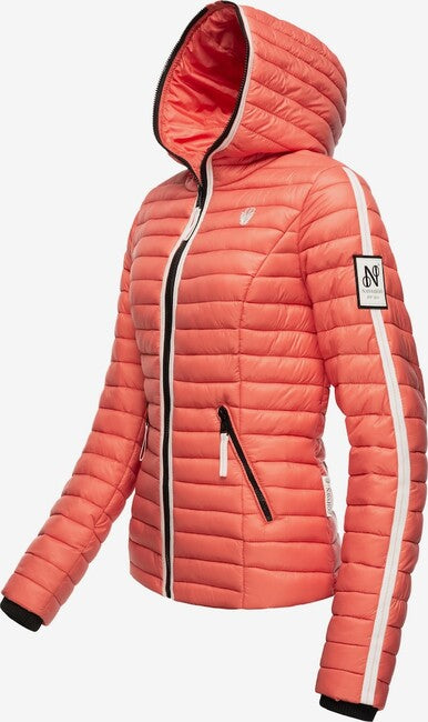Navahoo Kimuk Princess damen Übergangsjacke mit Kapuze, coral