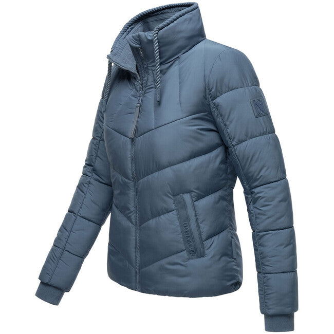 Navahoo Liebesfee damen Winterjacke, dusty blue