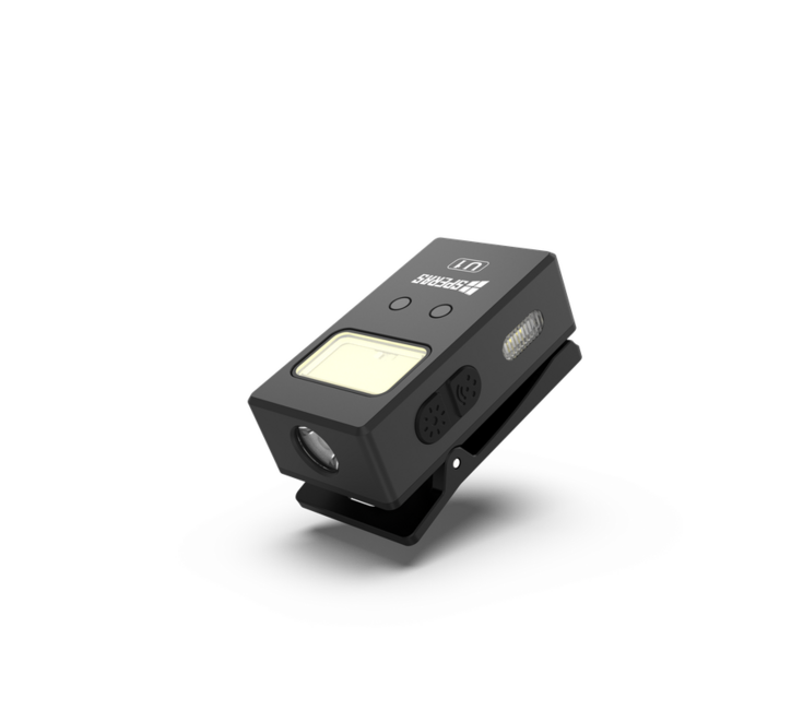 Speras U1 multifunctionale EDC taschenlampe mit clip schwarz