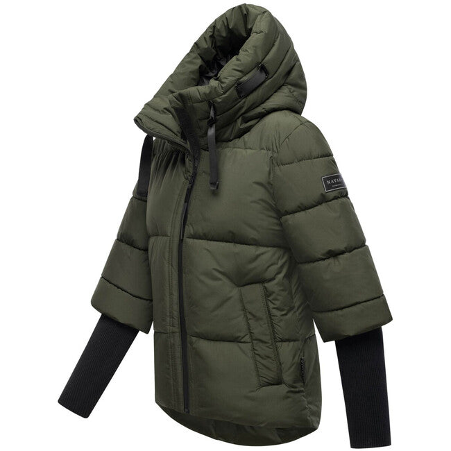 Navahoo LOTUSHERZ XIV damen Winterjacke dunkeloliv