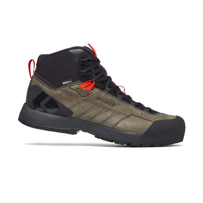 Black Diamond Mission Mid Waterproof approach Lederstiefel, walnuss-oktan