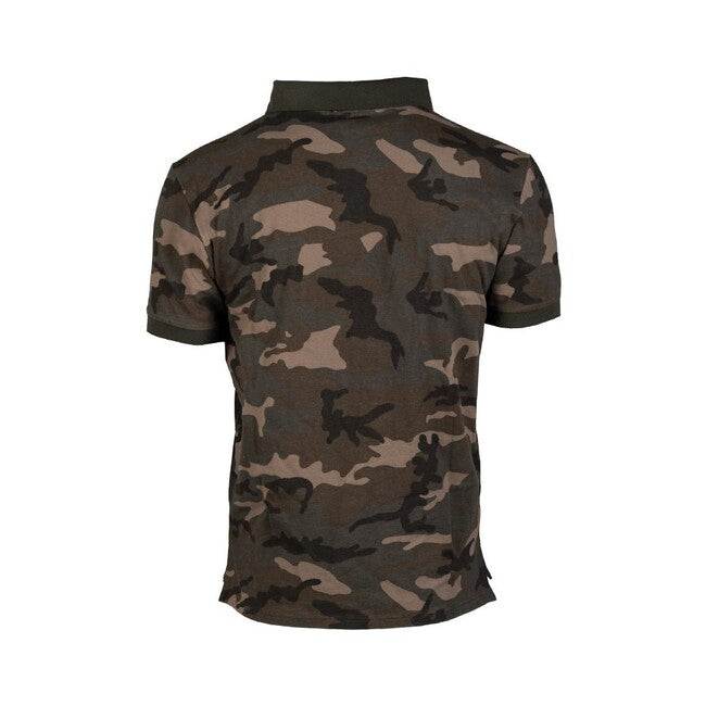 Mil-Tec WOODLAND Poloshirt PREWASH CO.