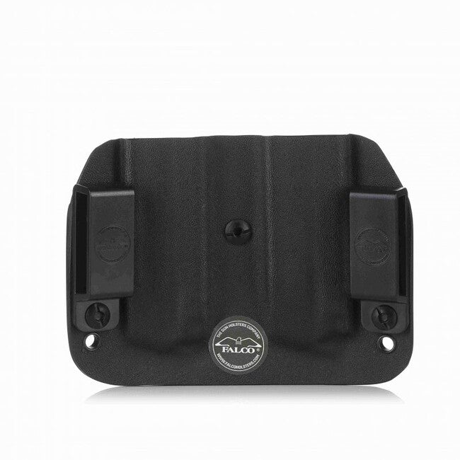 Falco Kydex Vertikálne puzdro F902 2021 pre dva zásobníky Glock 17, čierne pravé
