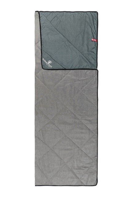 Grüezi-tasche Wellhealth-Wolldecke Grüezi grau-blau deluxe