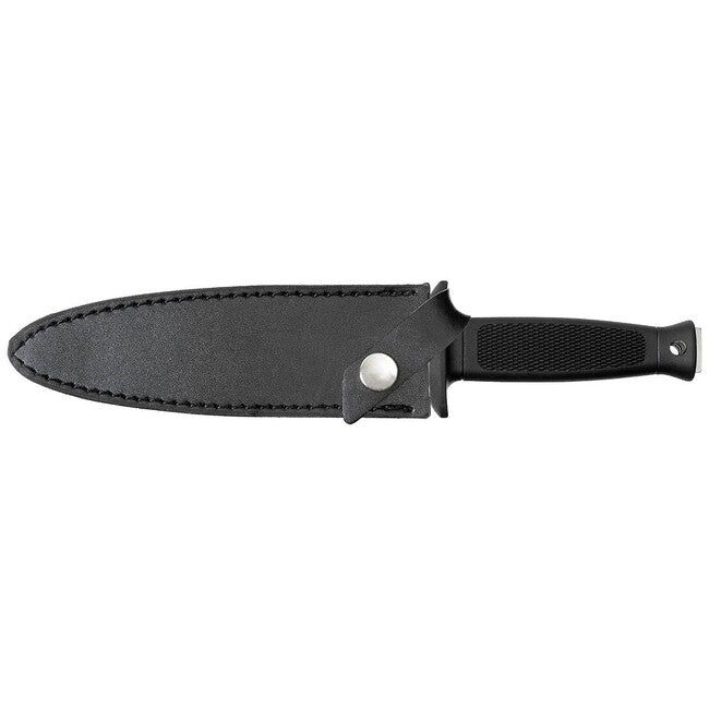 Fox Outdoor doppelseitiges Schuhmesser mit Scheide, gummigriff
