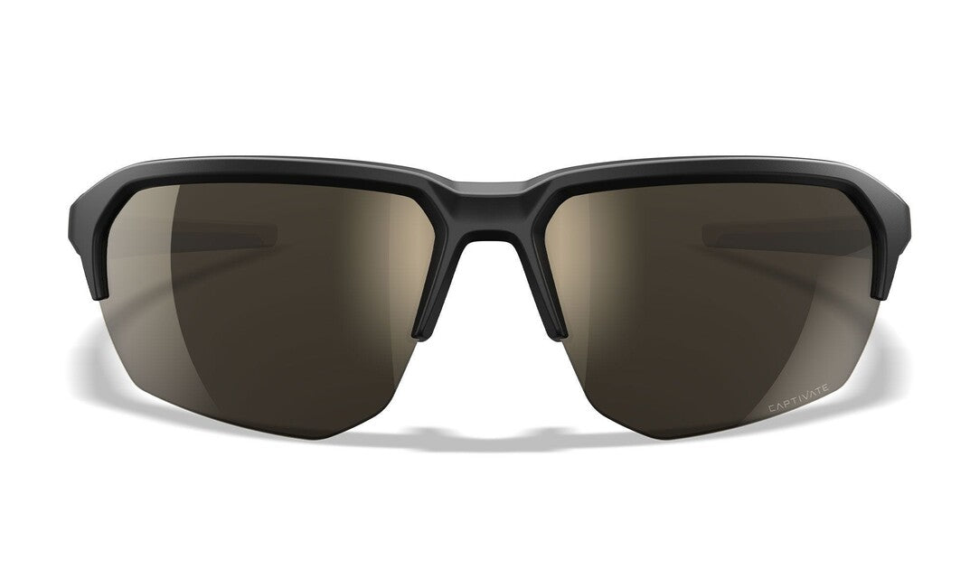 WILEY X Jakl Sonnenbrille Captivate Tungsten Mirror/ Matte Black/Tan