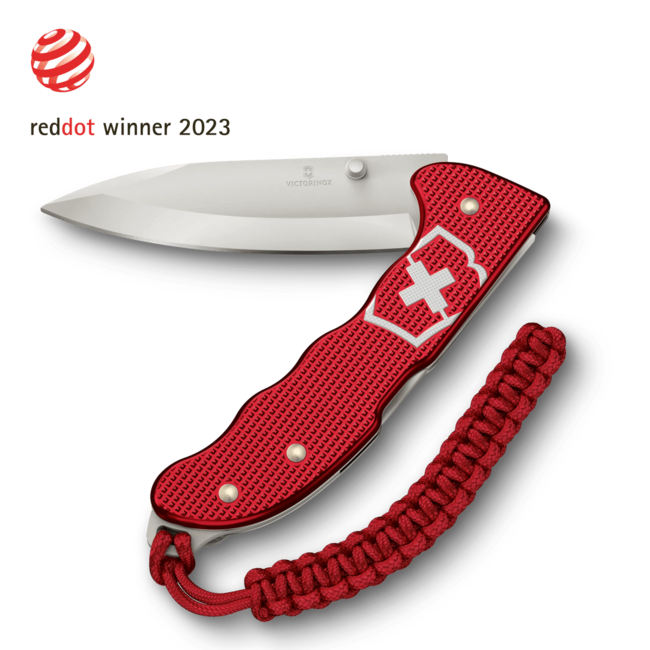 Victorinox Vreckový nôž Evoke Alox, červená