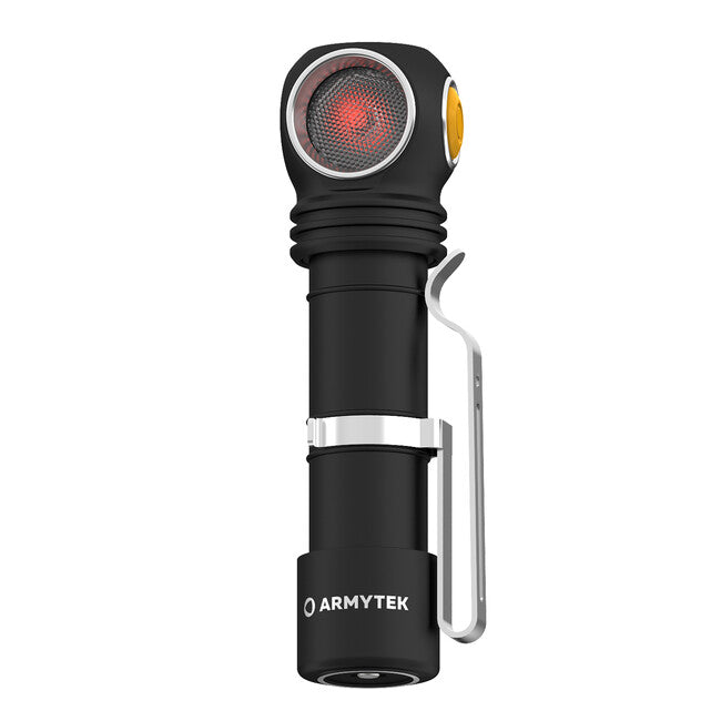 ArmyTek Wizard C2 stirnlampe mit magnethalterung 1100 lm batterieleistung 3 h 65 g , weiße und rote led