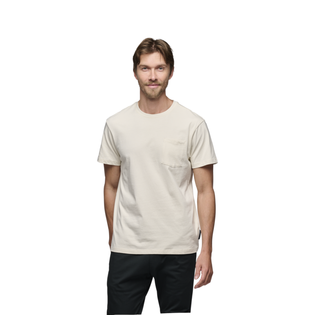 Black Diamond Project herren kurzarm-T-shirt, off white