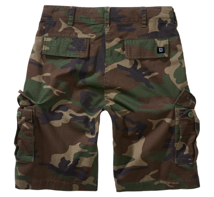 Brandit kinder BDU Ripstop Shorts, woodland