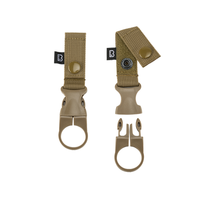 Brandit MOLLE Flaschenhalter 2er Pack, Kamel