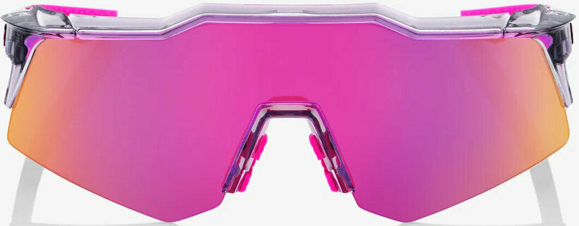 100% Sonnenbrille Speedcraft XS, Polished Translucent Grey