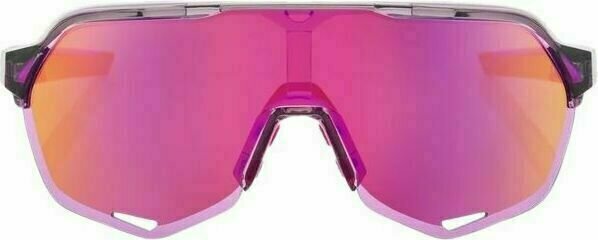 100% Sonnenbrille S2, Polished Translucent Grey