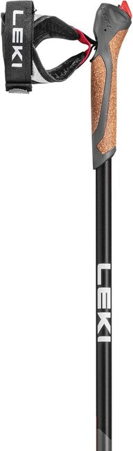 LEKI Response Nordic Walking stöcke, dunkel anthrazit-schwarz-weiß