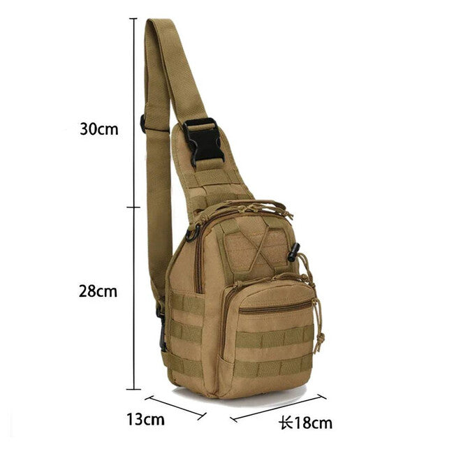 DRAGOWA TACTICAL Crossbody tasche, koyote