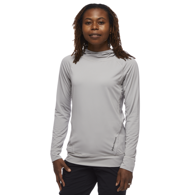 Black Diamond Alpenglow damen-Sweatshirt, zinnfarben