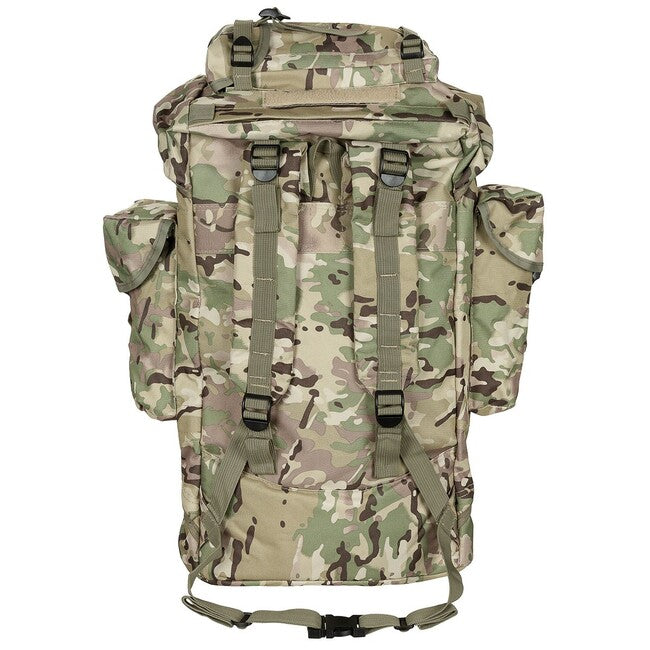 MFH MOLLE 65L Rucksack Aluminiumstange op.-camo