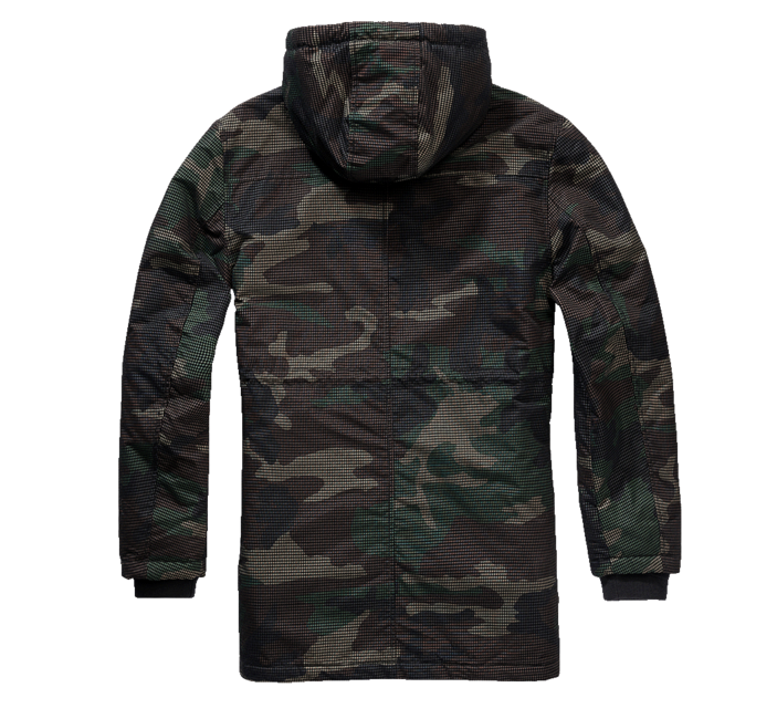 Brandit Grid Camo Parka, waldfarben