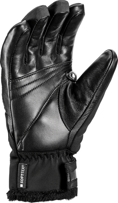 LEKI Snowfox 3D Women Winter Downhill handschuhe, schwarz