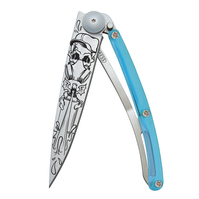 Deejo zatvaraci Messer Street Spray blue