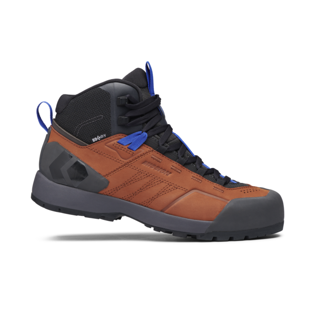 Black Diamond Mission Mid Waterproof Approach damen-Wasserdichte Leder-Approachstiefel, moab-braun