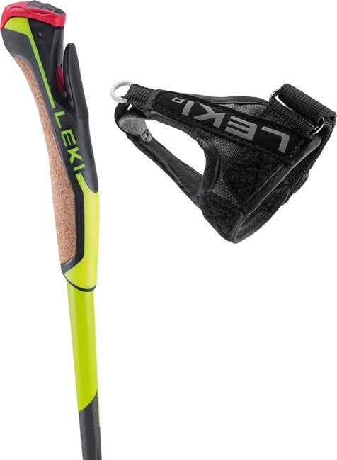 LEKI PRC 650 Skistöcke, neongelb-schwarz