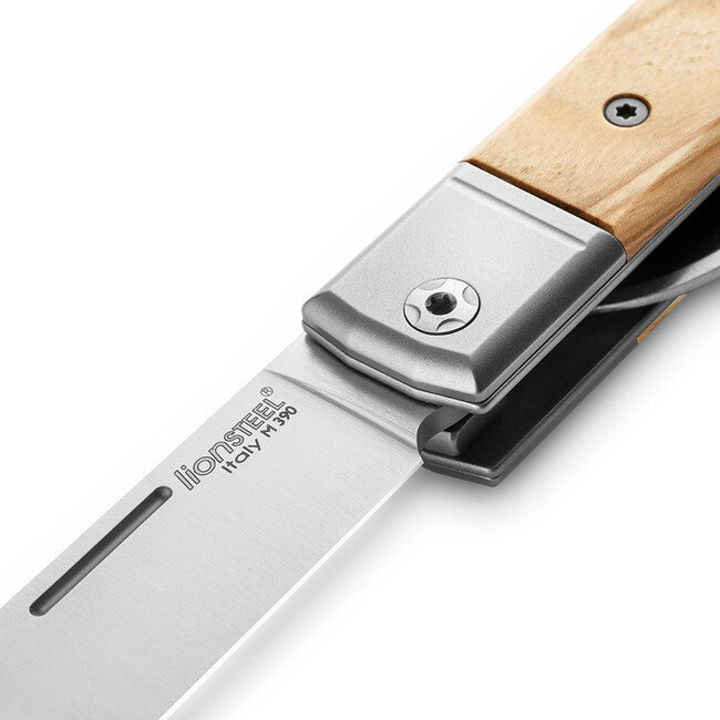 Lionsteel BestMAN mit Doppelklingen aus M390 bestMAN BM13 UL-Stahl