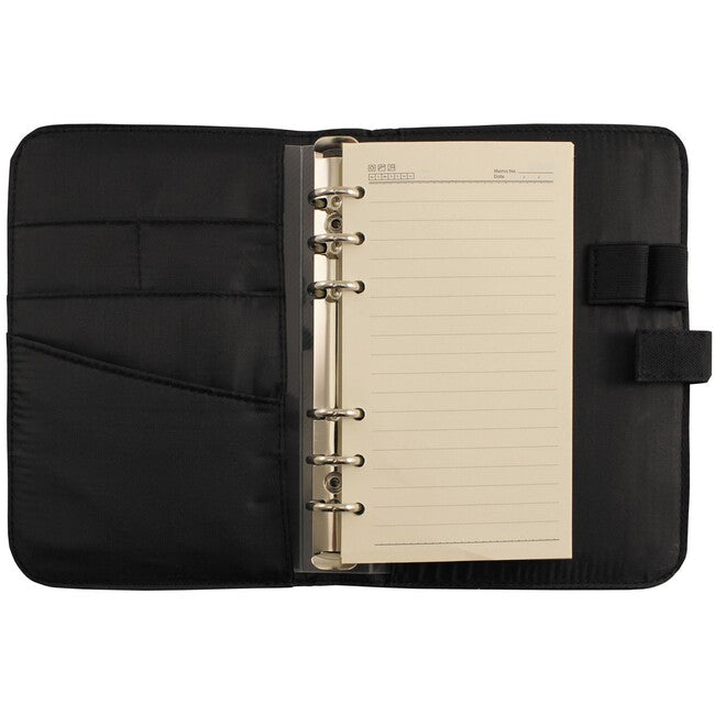 MFH tasche mit Notizbuch A6, schwarz