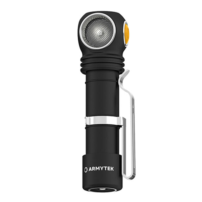 ArmyTek Wizard C2 Pro Magnet LED-taschenlampe mit Magnethalterung 2500 lm 4800 h 65, Weiße