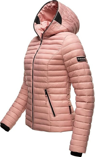 Navahoo Kimuk damen Übergangsjacke mit Kapuze, powder rose