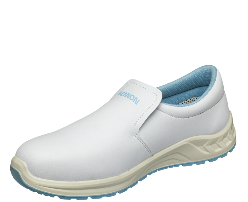 BENNON Mokassin arbeitsstiefel white s2