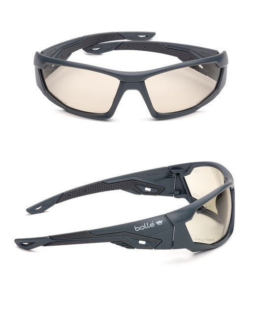 Bolle Taktische Brille mercuro csp, grau/schwarz