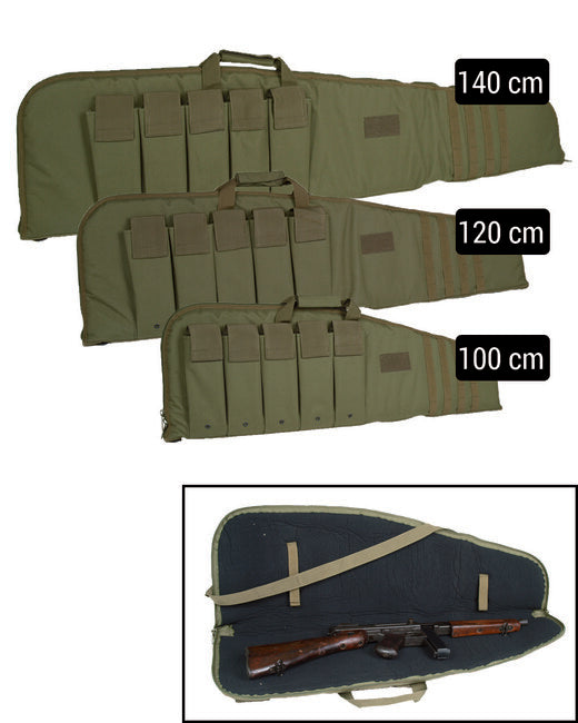 Mil-Tec Modular Gewehrtasche mit Riemen 100 cm, oliv