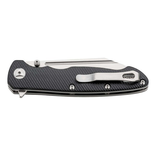 Herbertz Sheepfoot Einhand-taschenmesser 9cm, schwarz