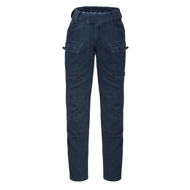Helikon-Tex damen UTP Resized städtische taktische Hosen - Denim Stretch - Marineblau