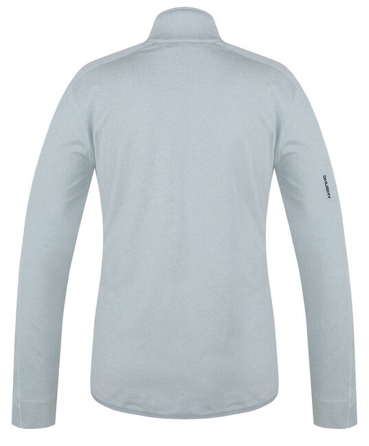 HUSKY Ane Damen-Sweatshirt mit Reißverschluss, hellgrau, L