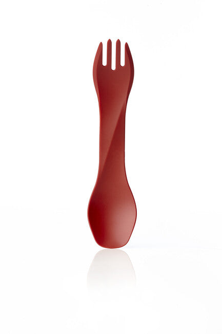 Humangear GoBites UNO besteck 3 Stück rot, grau, orange