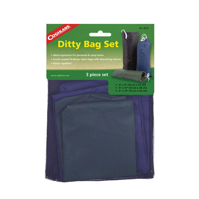 Coghlans CL Ditty bag Sada organizerov - 3 velkosti, 3 farby